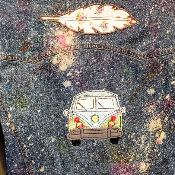 Patch Work Jean Jacket - Picture 2 of 4